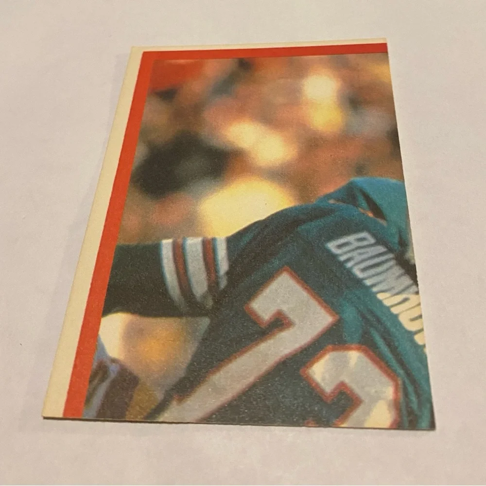 Tony Dorsett 1983 Rare! Topps NFL Sticker Football Card #11 Dallas Cowboys